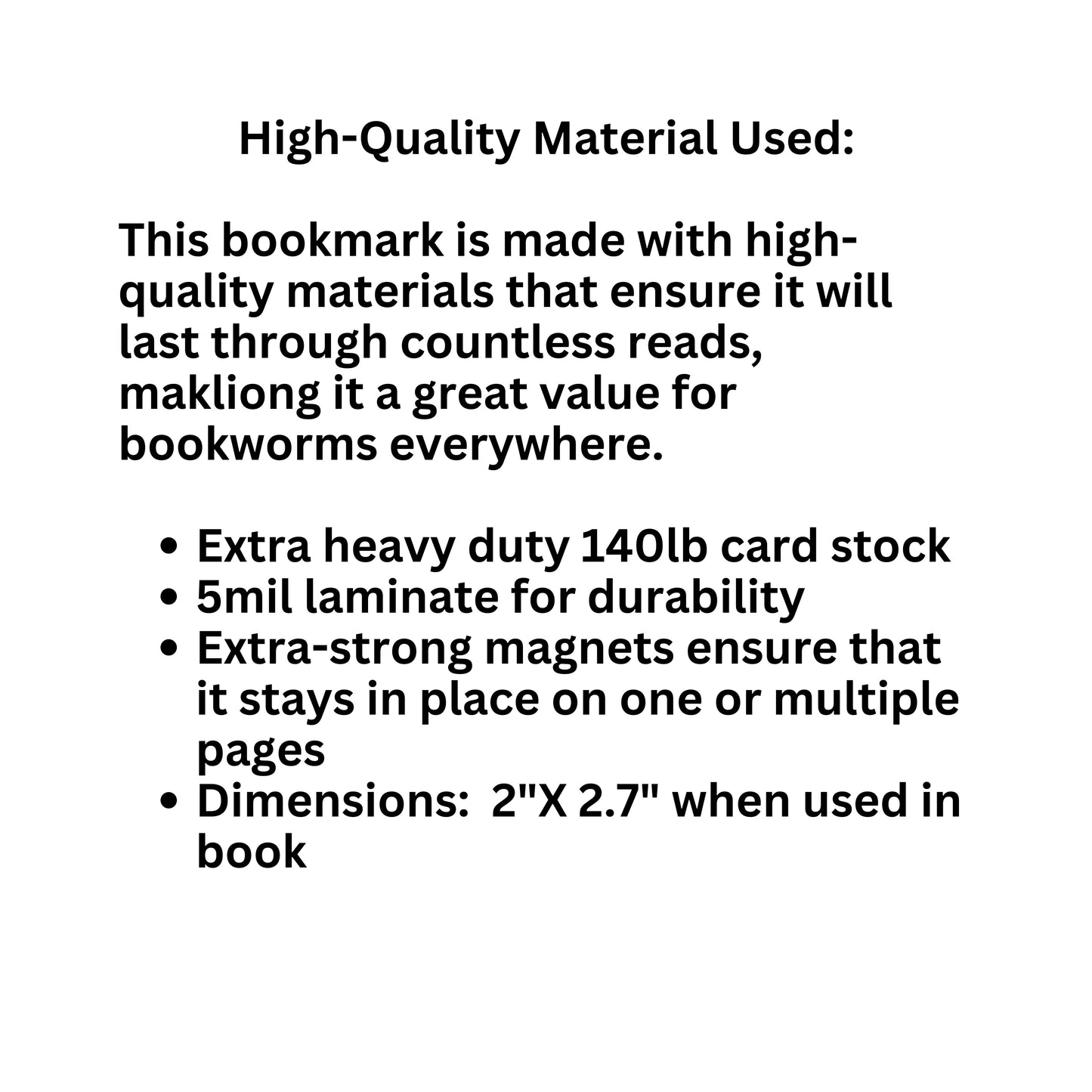 Magnetic Bookmark - Silly Goose
