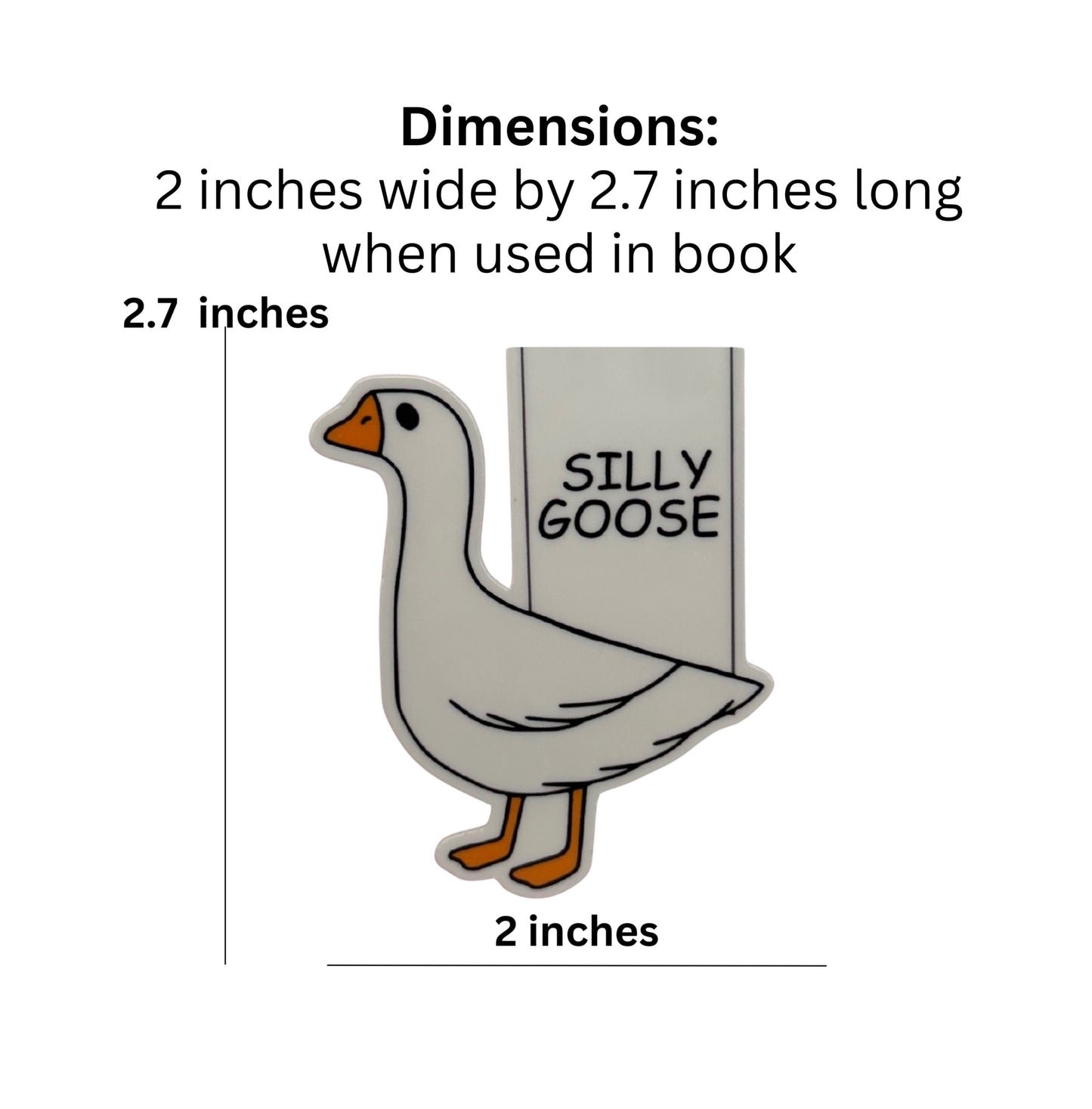 Magnetic Bookmark - Silly Goose